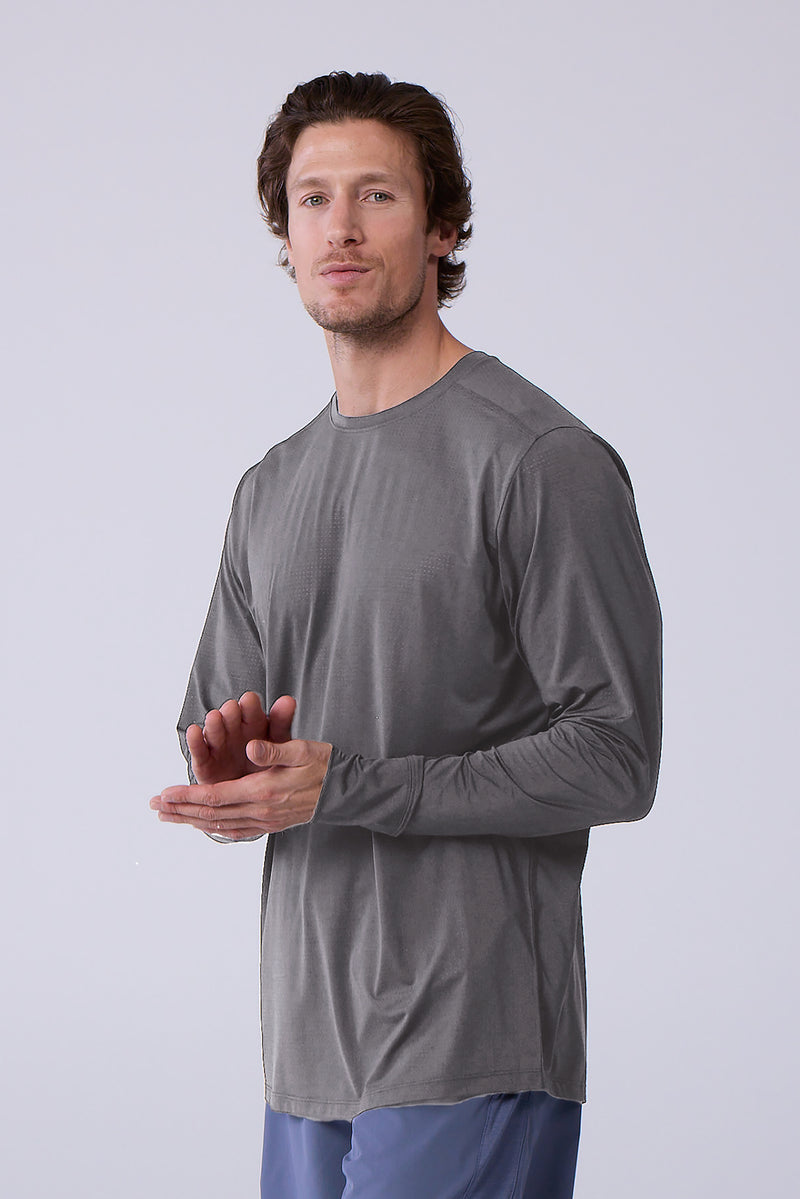 AirLite™ Men's Long Sleeve 2.0 — Platinum
