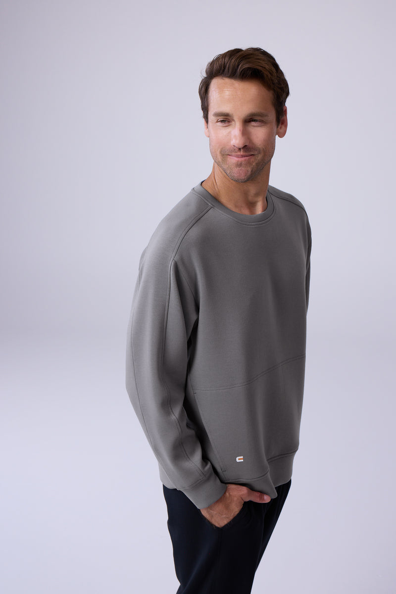 Après Men's Crew Sweatshirt 2.0 — platinum — 1