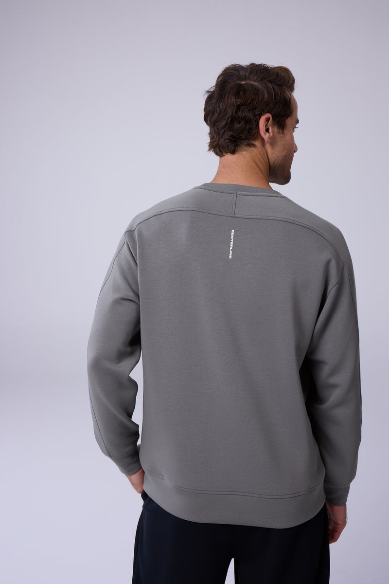 Après Men's Crew Sweatshirt 2.0 — platinum — 2