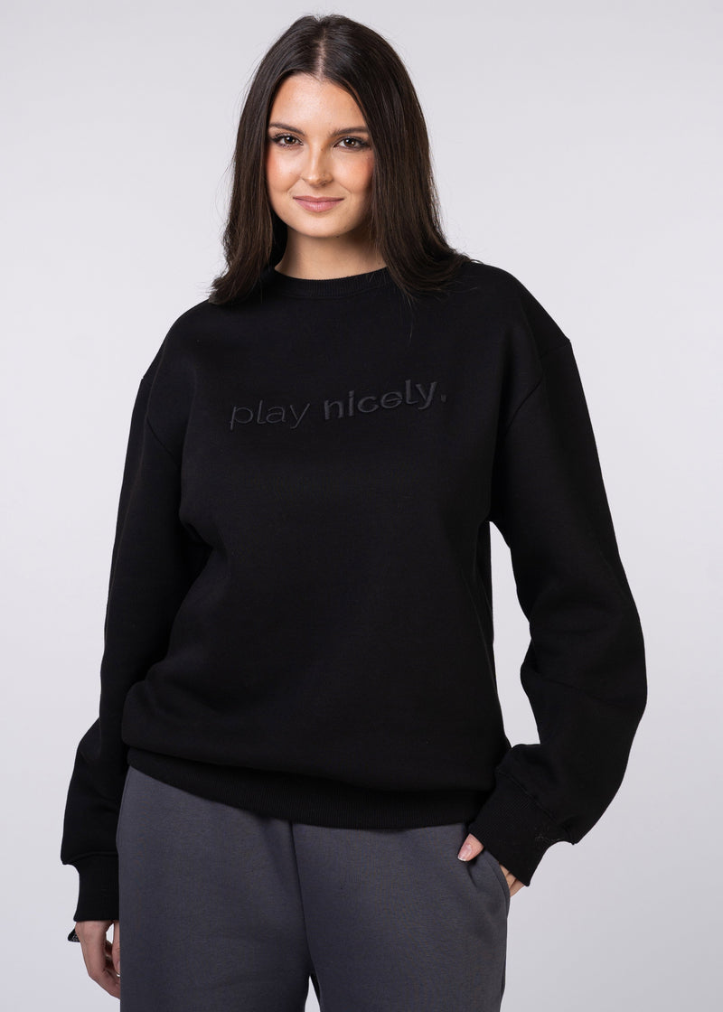 Civile Play Nicely Unisex Crew Sweatshirt