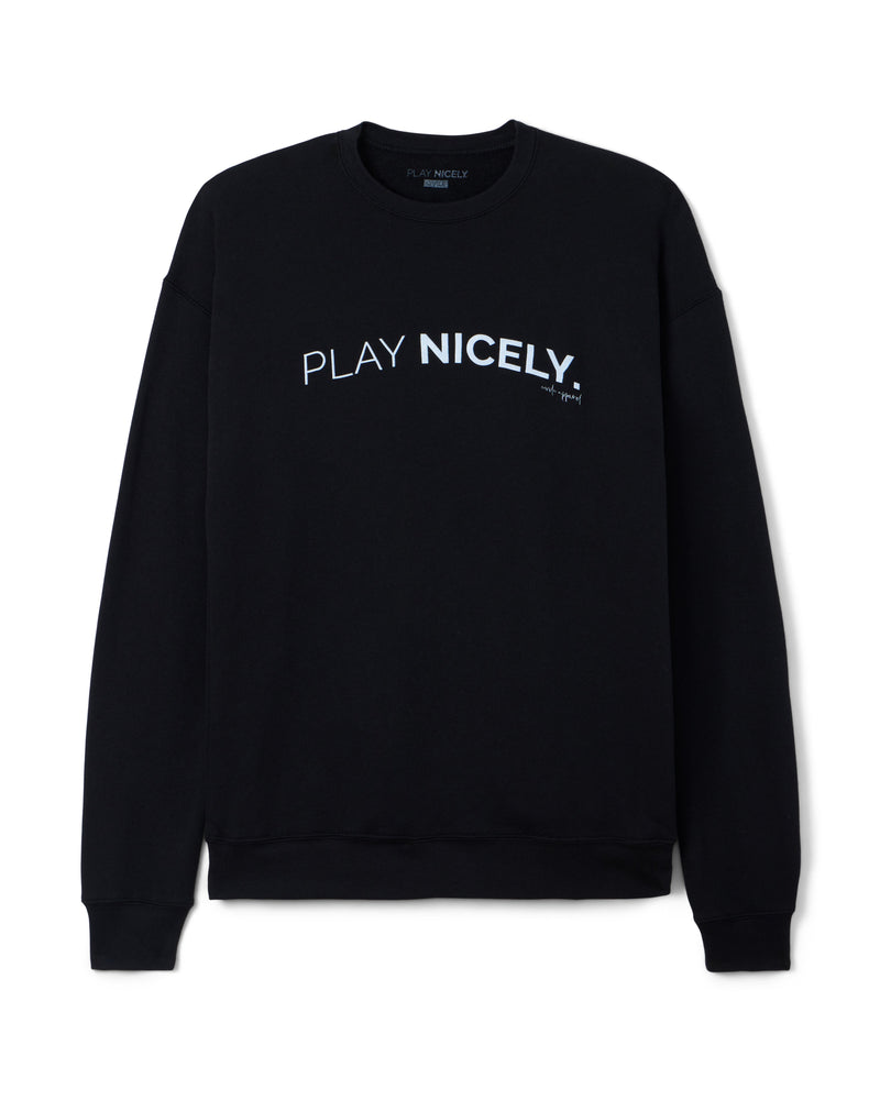 Play Nicely Unisex Super Soft Crew Sweatshirt