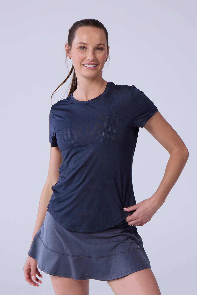 AirLite™ Women's Tee 2.0 — naval academy — 1