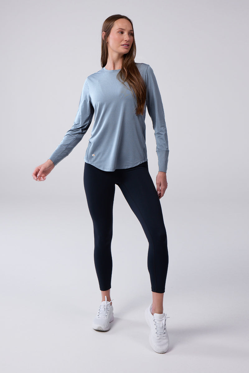 AirLite™ Women's Long Sleeve 2.0 — sky way — 2