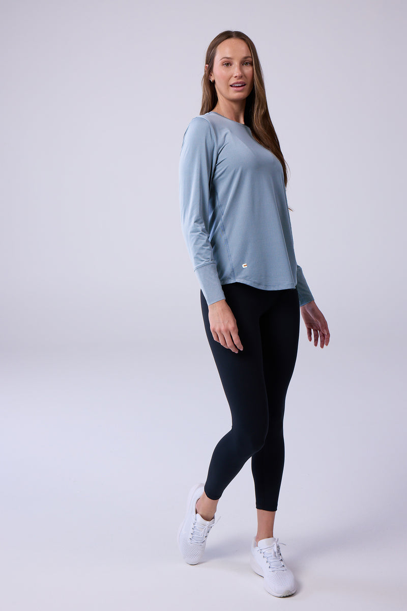 AirLite™ Women's Long Sleeve 2.0 — skyway — 2