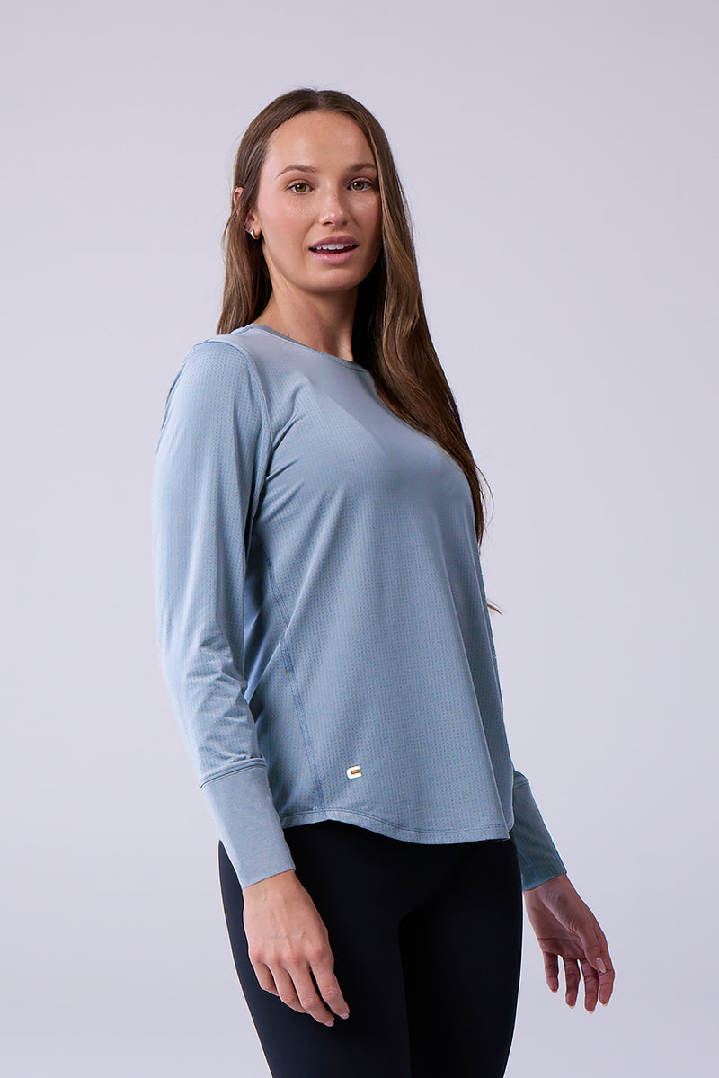 AirLite™ Women's Long Sleeve 2.0 — skyway — 1