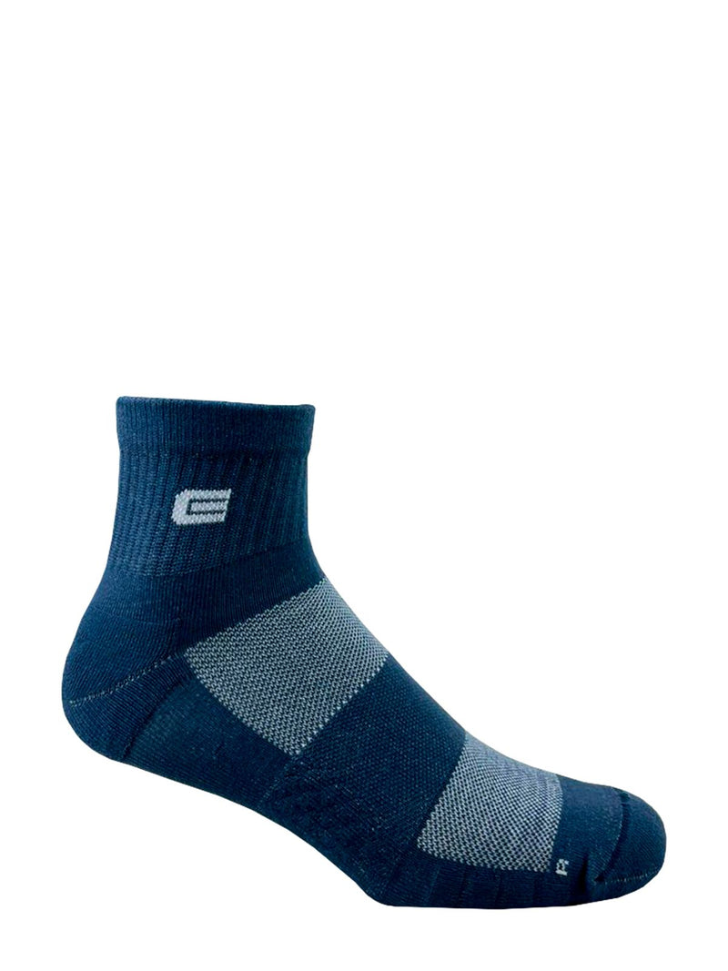 Essential Performance Ankle Sock — in bounds blue — 1