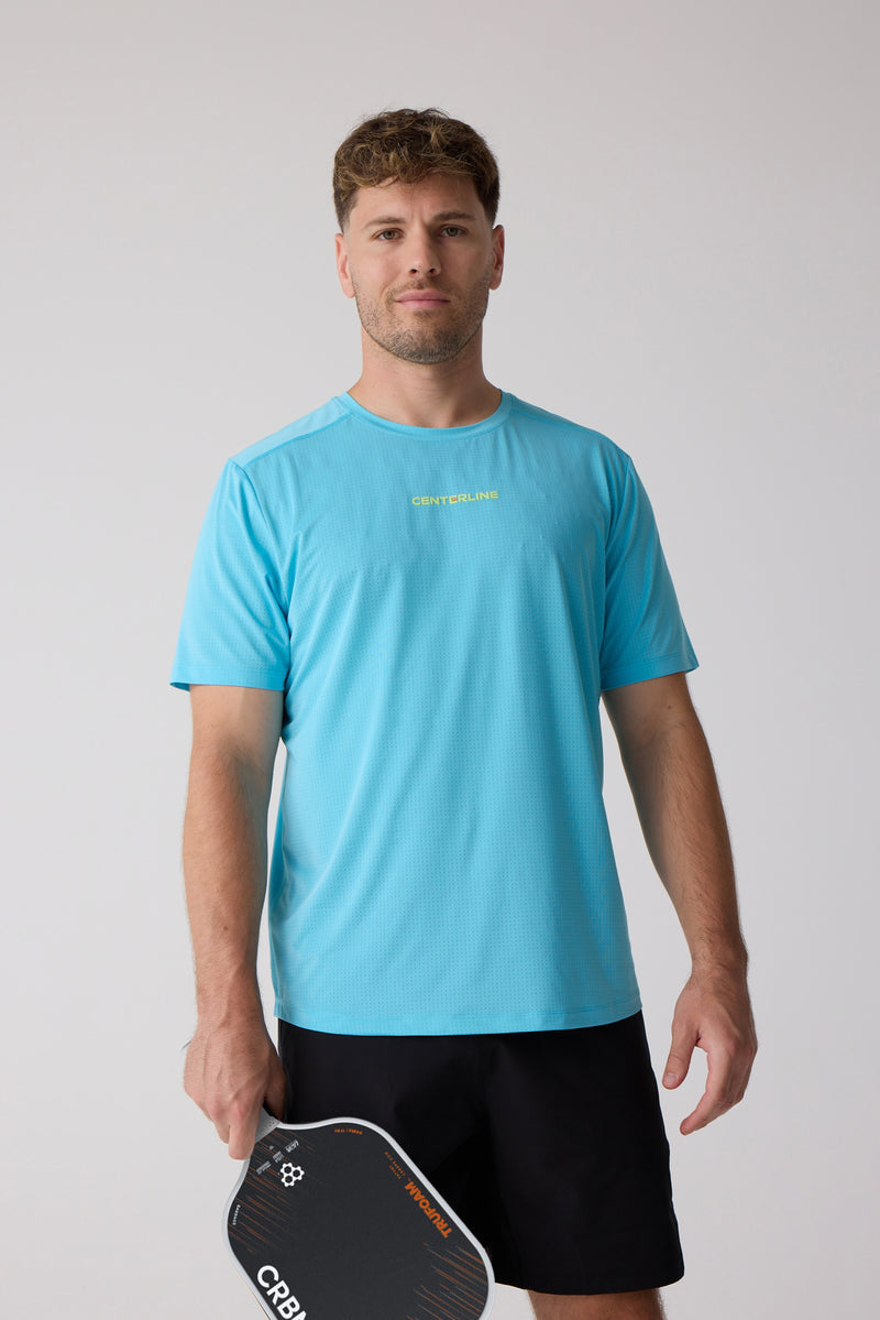 AirLite™ Men's Tee — Blue Lagoon — 1