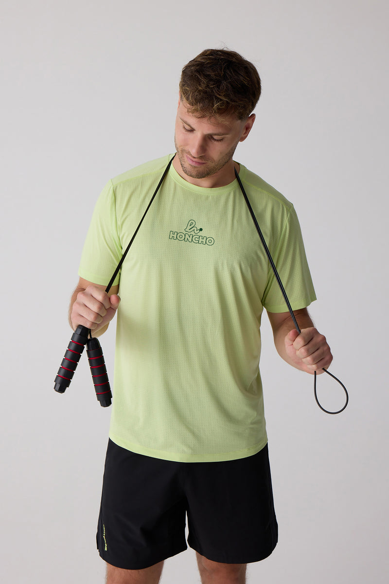 Honcho AirLite™ Men's Outline Tee — shadow lime — 1