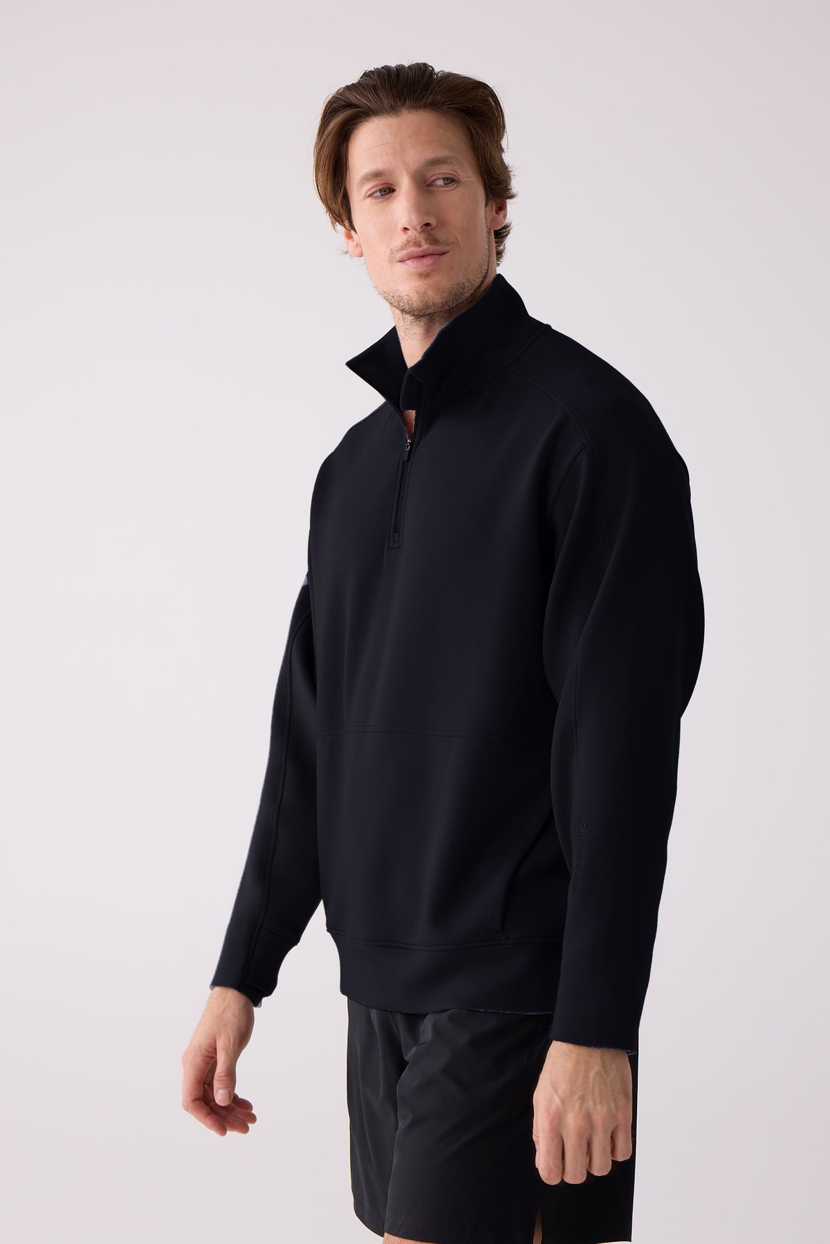 Men's Après Quarter Zip Black / M Men's Après Quarter Zip Black / M