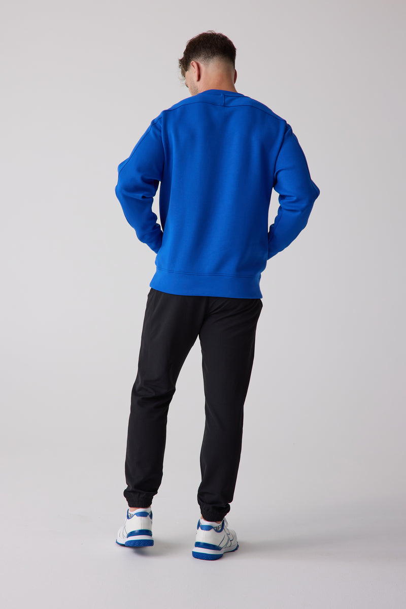 Après Men's Crew Sweatshirt 2.0 — rally royal blue — 2