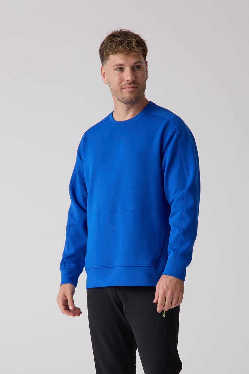 Après Men's Crew Sweatshirt 2.0 — rally royal blue — 1