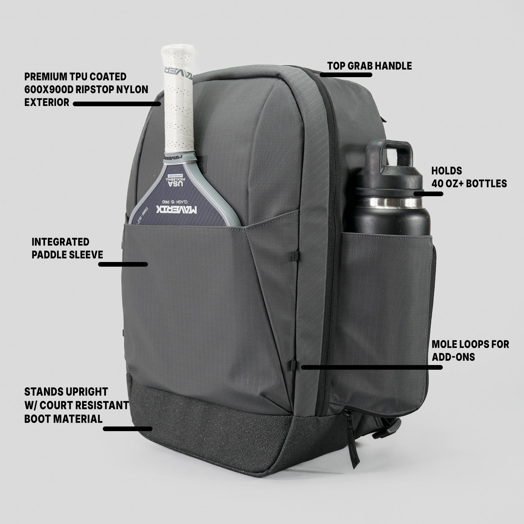 Centerline Athletics Court Ranger Pickleball Backpack - Thumbnail 2