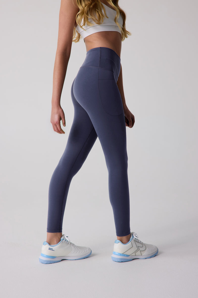 Essentials 7/8 Pocket Leggings — in bounds blue — 1