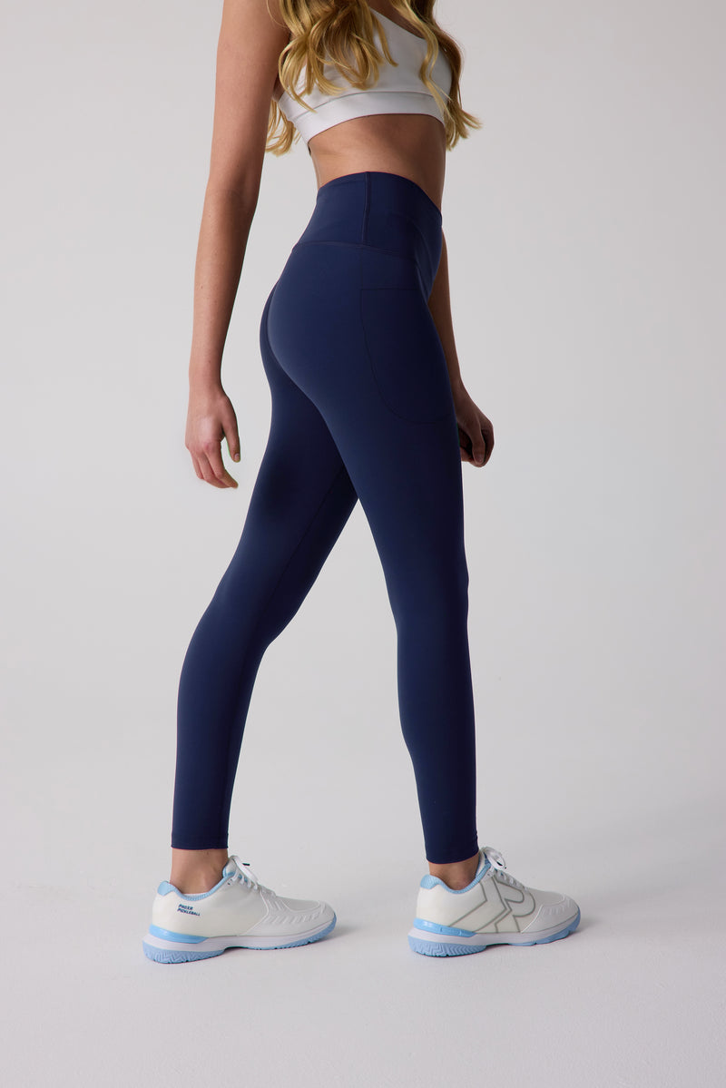 Essentials 7/8 Pocket Leggings — naval academy — 1