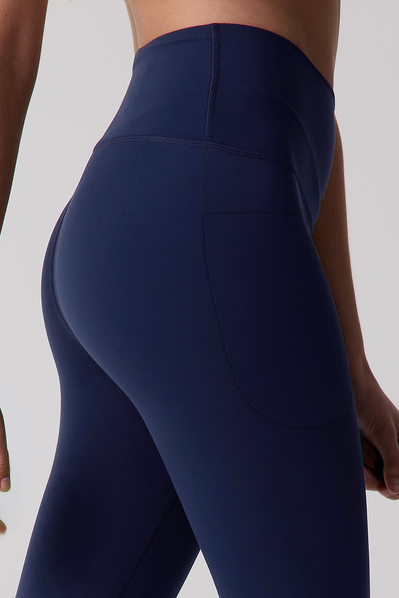 Essentials 7/8 Pocket Leggings — naval academy — 2