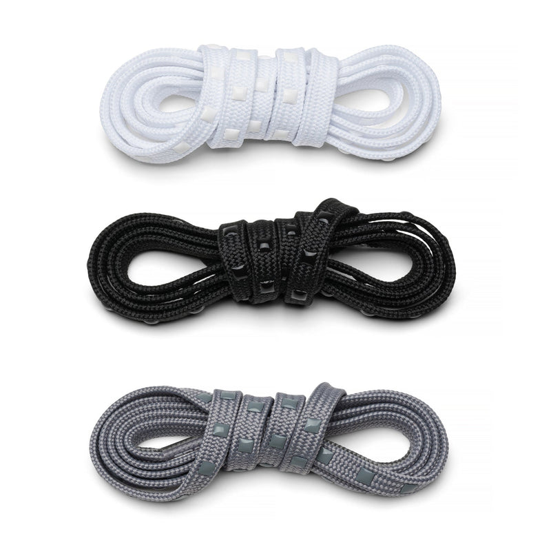 white grey black