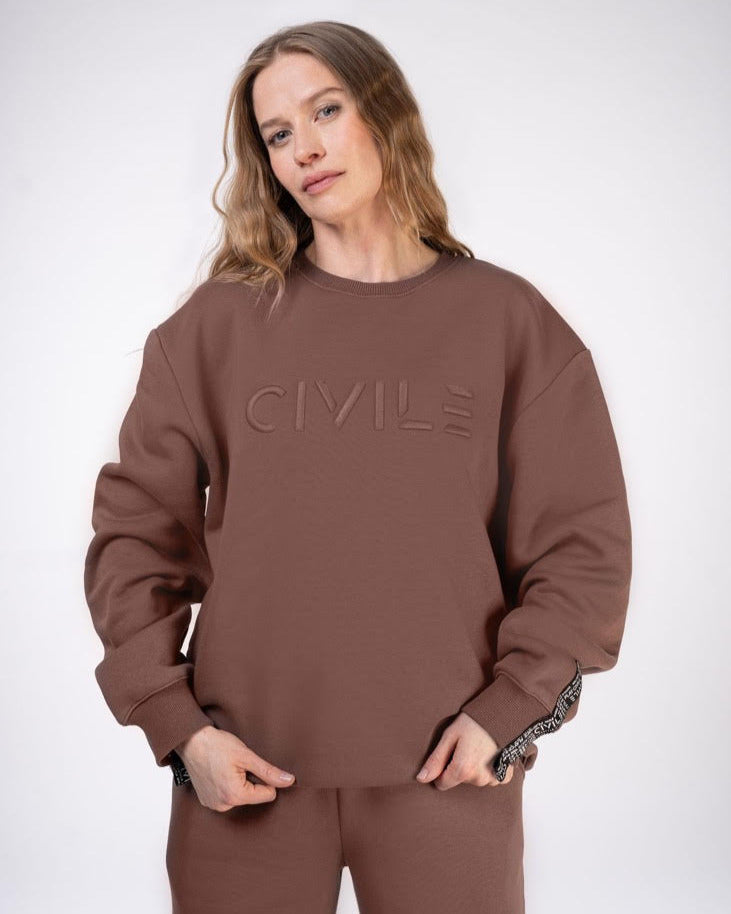 Civile Logo Unisex Crew Sweatshirt